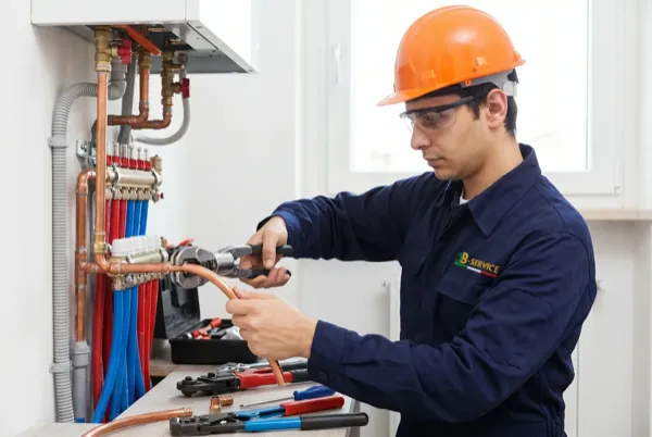 Manutenzione impianto idraulico e caldaia da parte di 2B Service a Bologna